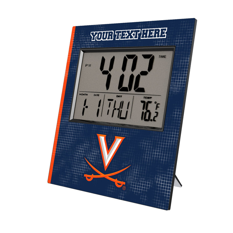 University of Virginia Cavaliers Personalized Hatch Wall Clock