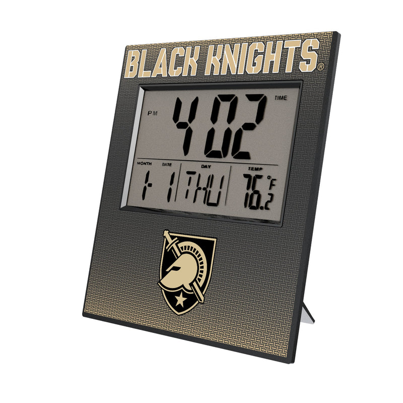 United States Military Academy Black Knights Linen Wall Clock