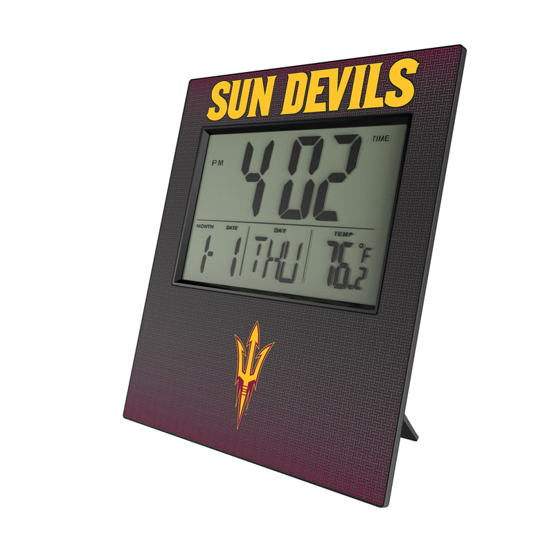 Arizona State University Sun Devils Linen Wall Clock