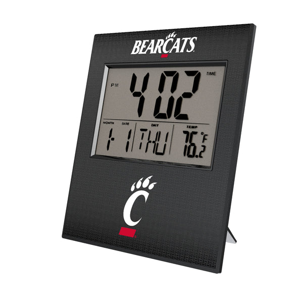 University of Cincinnati Bearcats Linen Wall Clock