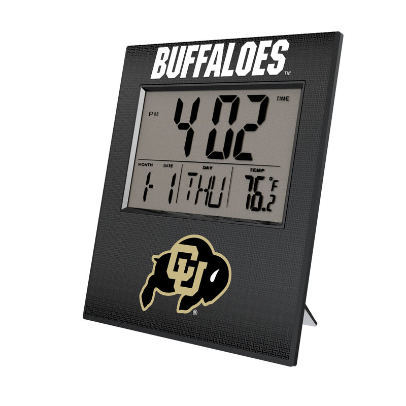 University of Colorado Buffaloes Linen Wall Clock