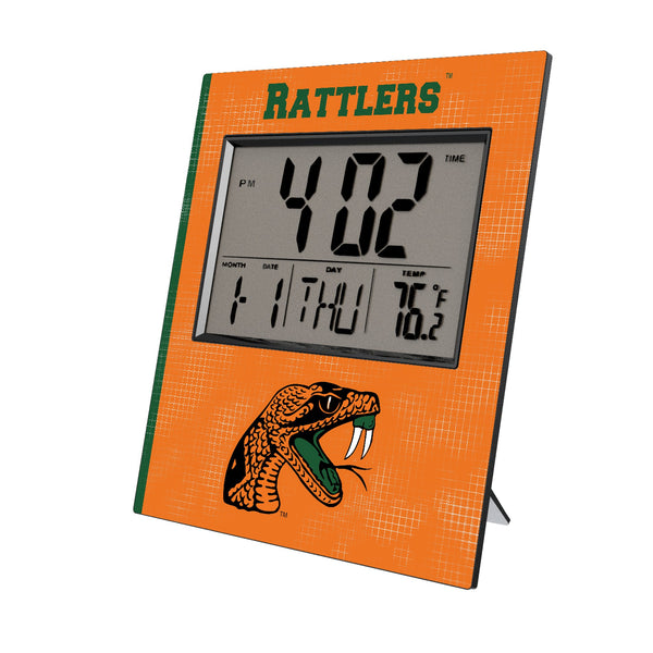 Florida A&M University Rattlers Hatch Wall Clock