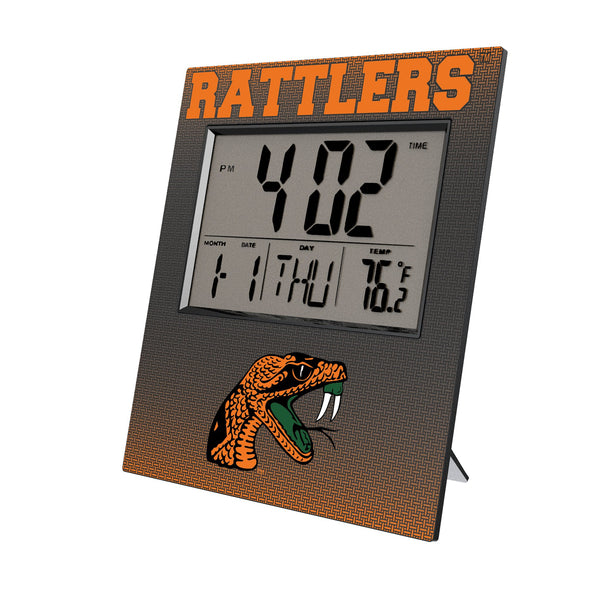 Florida A&M University Rattlers Linen Wall Clock