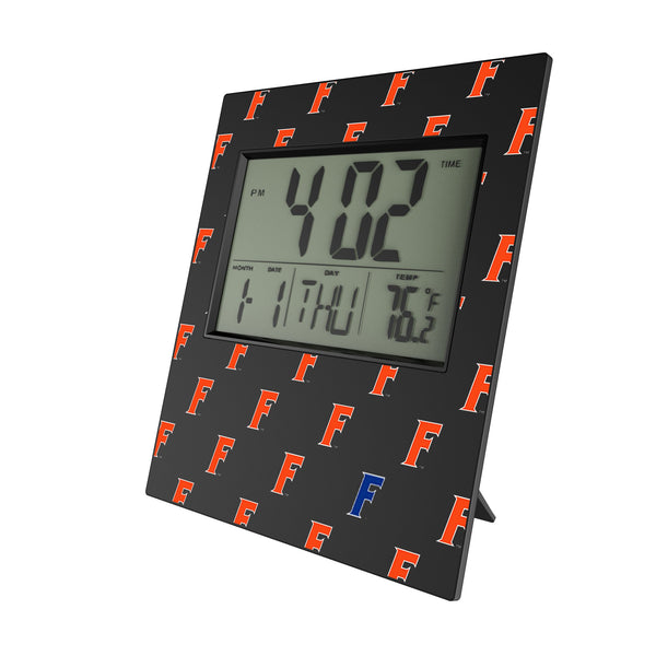 University of Florida Gators Fashion Pattern Wall Clock