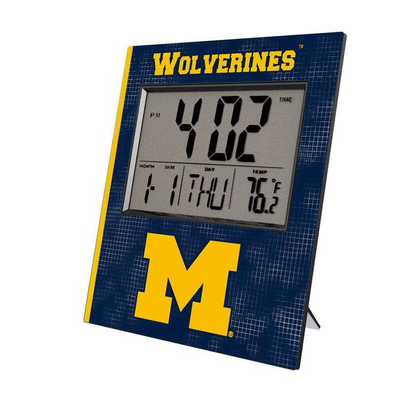 University of Michigan Wolverines Hatch Wall Clock