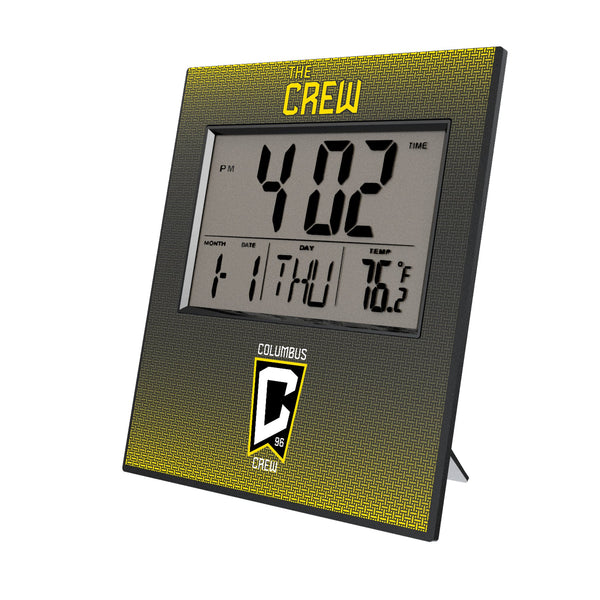 Columbus Crew  Linen Wall Clock