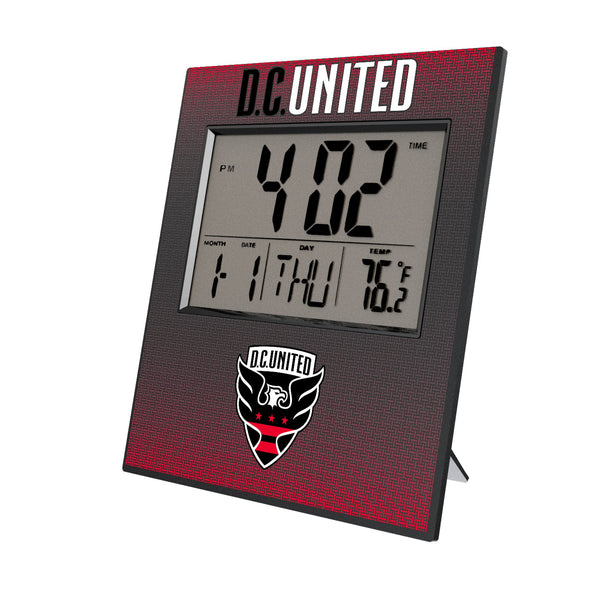 DC United Linen Wall Clock