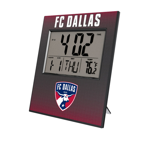 FC Dallas Linen Wall Clock