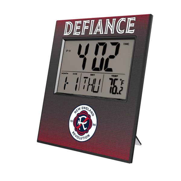 New England Revolution Linen Wall Clock