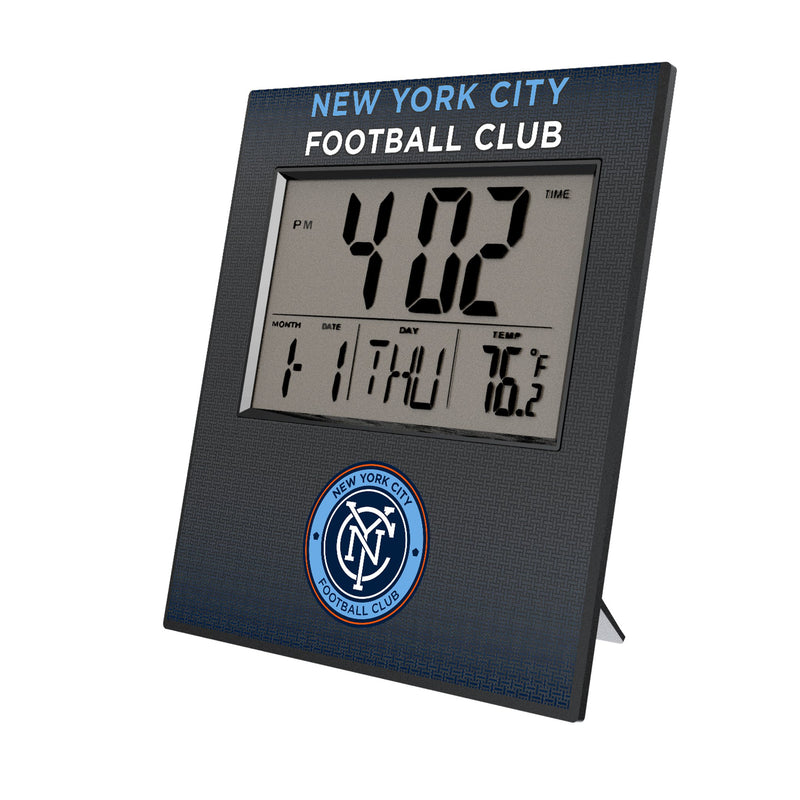 New York City FC  Linen Wall Clock