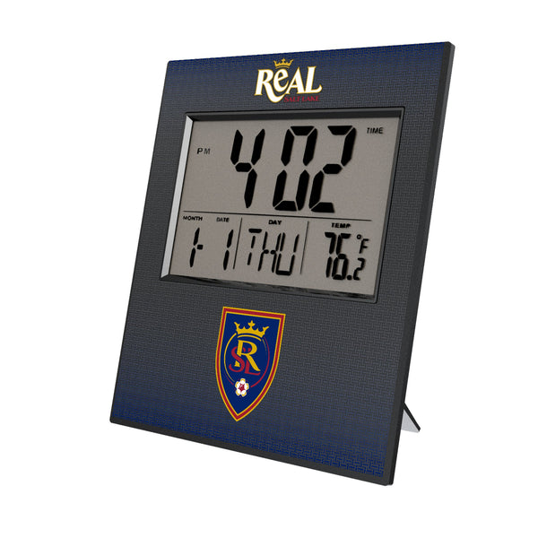 Real Salt Lake Linen Wall Clock