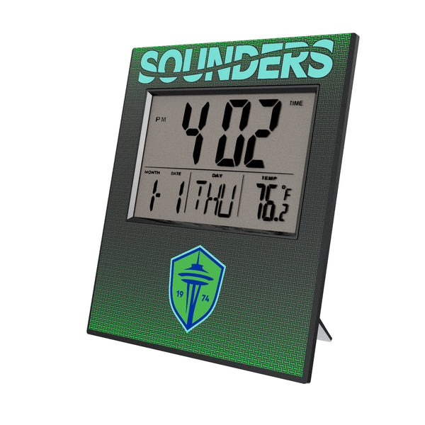 Seattle Sounders FC Linen Wall Clock