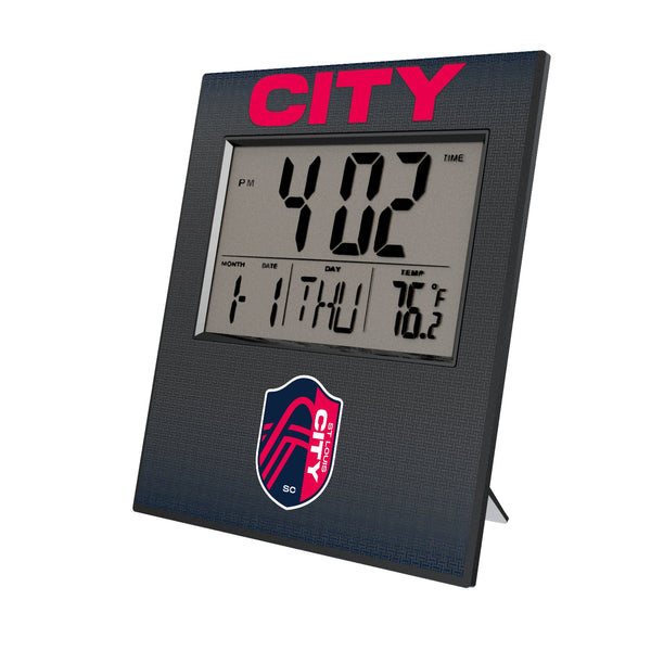 St. Louis CITY SC Linen Wall Clock