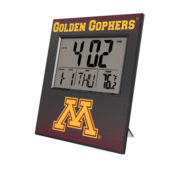 University of Minnesota Golden Gophers Linen Wall Clock