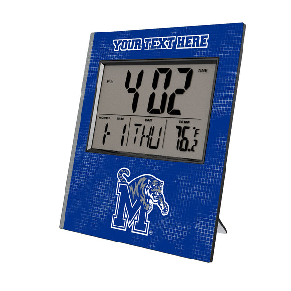 University of Memphis Tigers Personalized Hatch Wall Clock