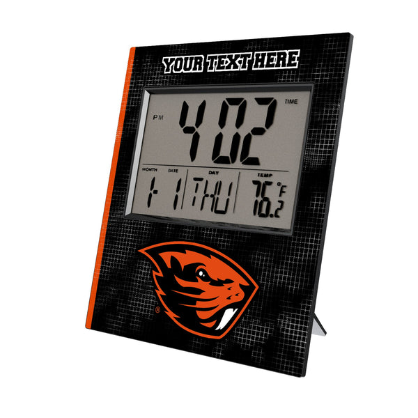 Oregon State University Beavers Personalized Hatch Wall Clock