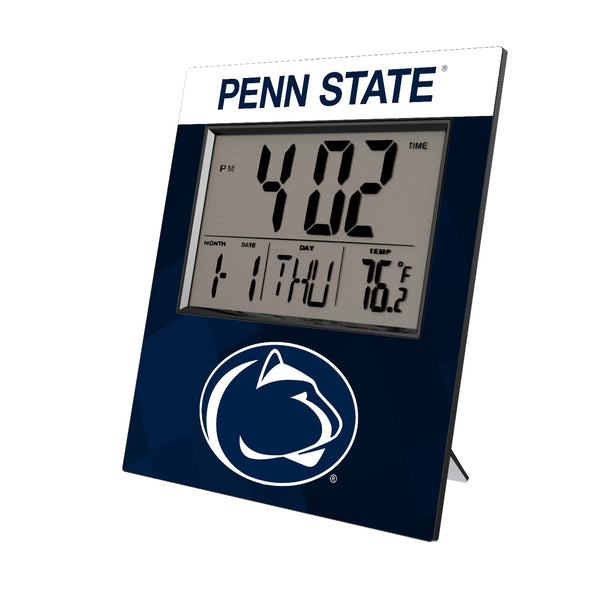 Pennsylvania State University Nittany Lions Color Block Wall Clock