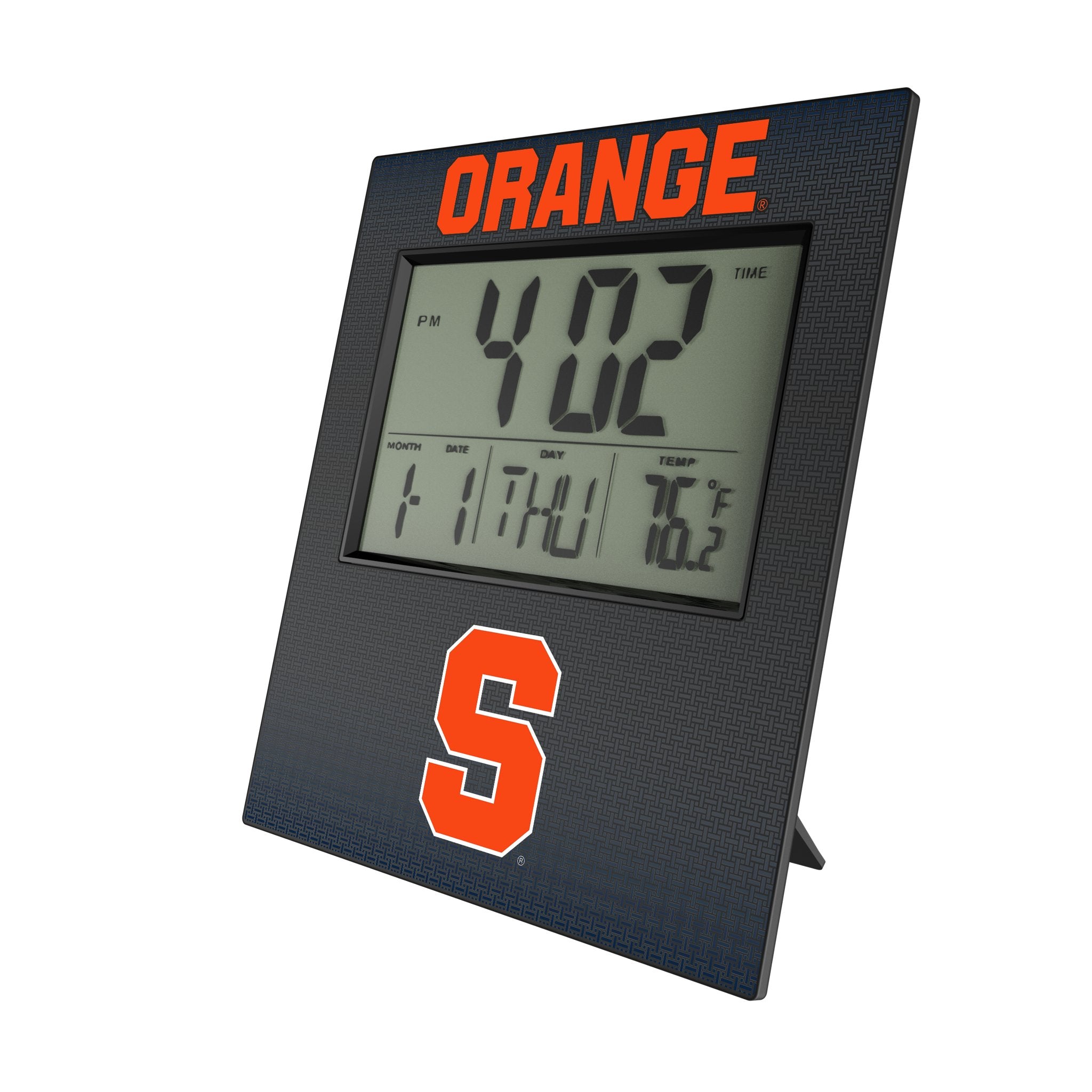 Syracuse University Orange Linen Wall Clock