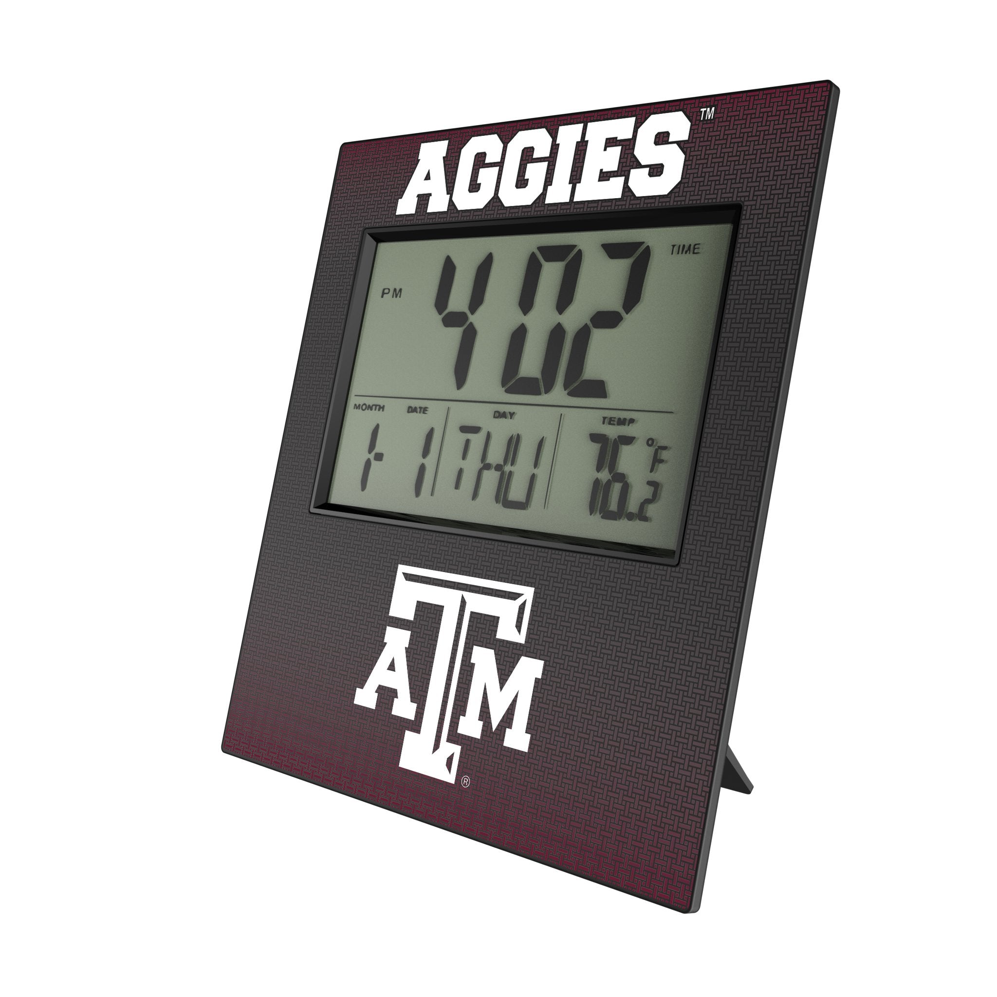 Texas A&M University Aggies Linen Wall Clock