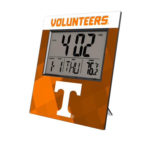 University of Tennessee Volunteers Color Block Wall Clock