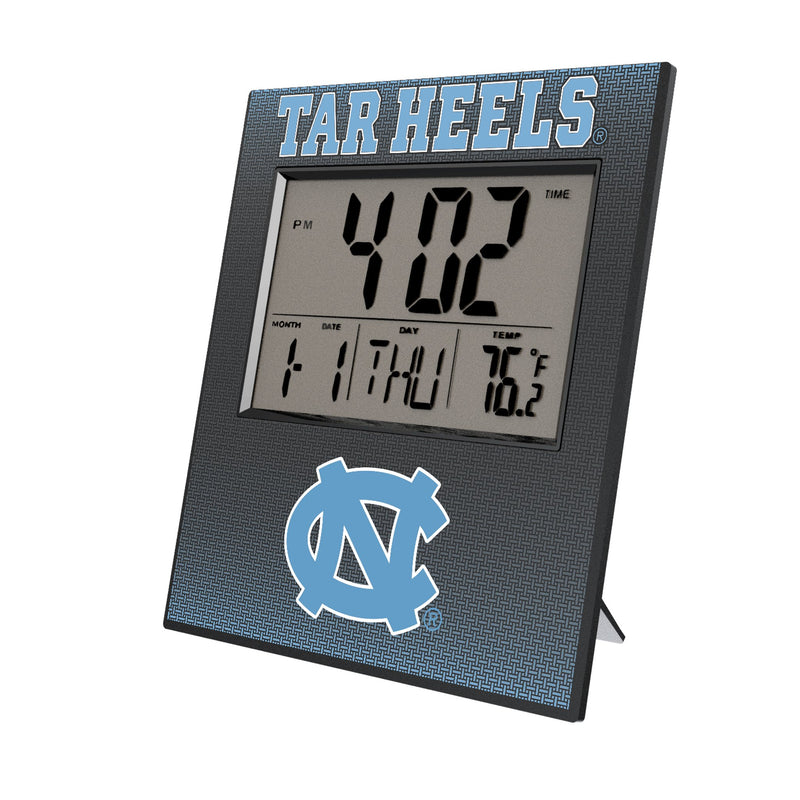 North Carolina Tar Heels Linen Wall Clock