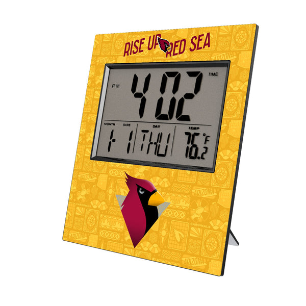 Arizona Cardinals 2024 Illustrated Limited Edition Wall Clock