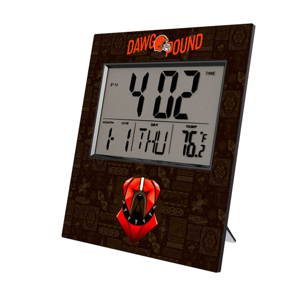 Cleveland Browns 2024 Illustrated Limited Edition Wall Clock