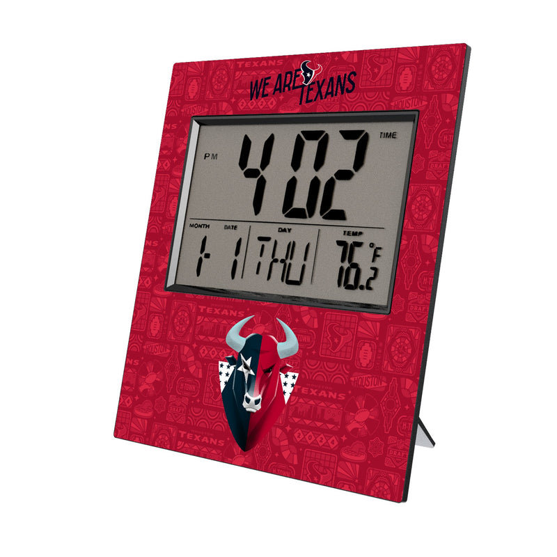 Houston Texans 2024 Edition Wall Clock