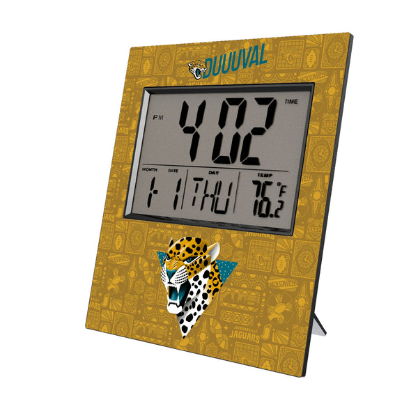 Jacksonville Jaguars 2024 Illustrated Limited Edition Wall Clock