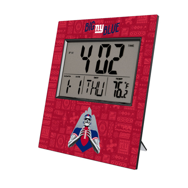 New York Giants 2024 Illustrated Limited Edition Wall Clock