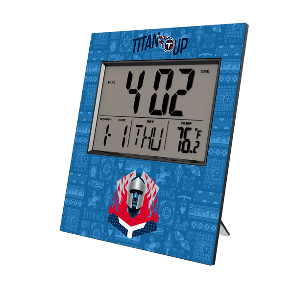 Tennessee Titans 2024 Illustrated Limited Edition Wall Clock