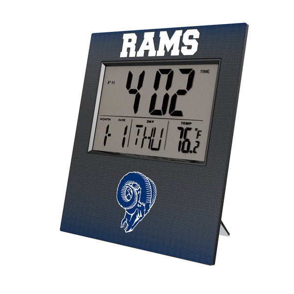 Los Angeles Rams Historic Collection Linen Wall Clock