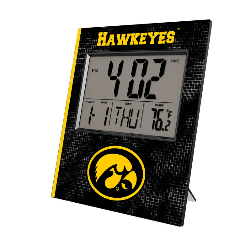 University of Iowa Hawkeyes Hatch Wall Clock