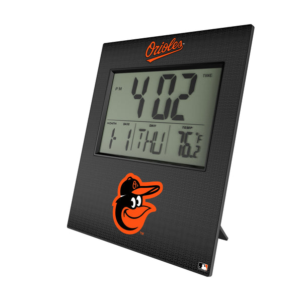 Baltimore Orioles Linen Wall Clock