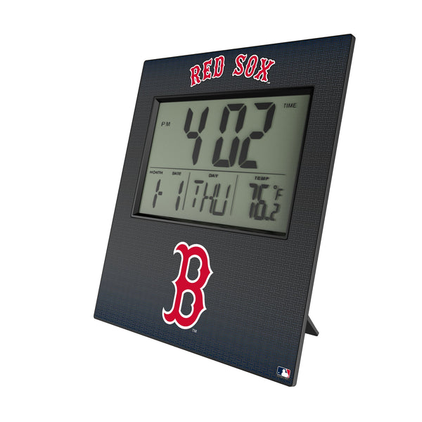 Boston Red Sox Linen Wall Clock