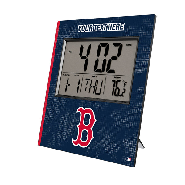 Boston Red Sox Personalized Hatch Wall Clock