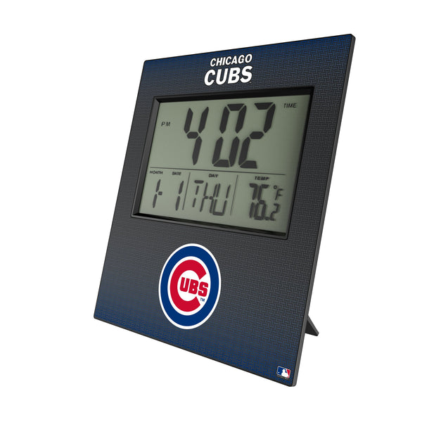 Chicago Cubs Linen Wall Clock