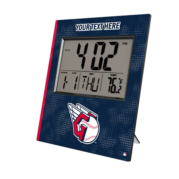 Cleveland Guardians Personalized Hatch Wall Clock