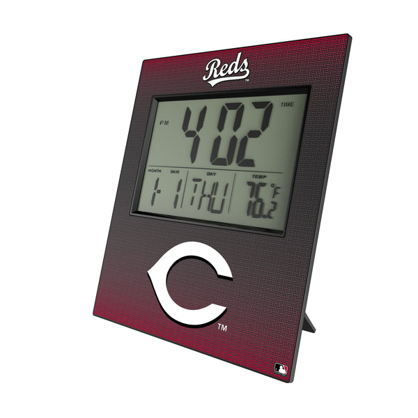 Cincinnati Reds Linen Wall Clock