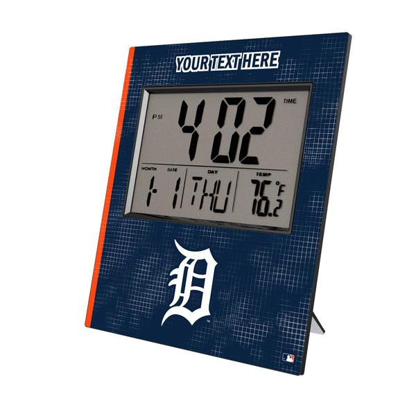 Detroit Tigers Personalized Hatch Wall Clock
