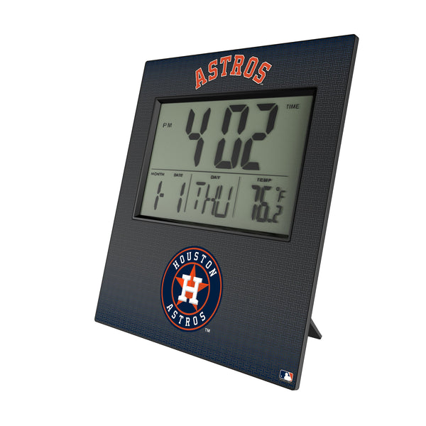 Houston Astros Linen Wall Clock