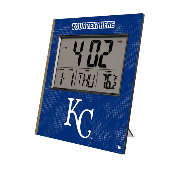 Kansas City Royals Personalized Hatch Wall Clock