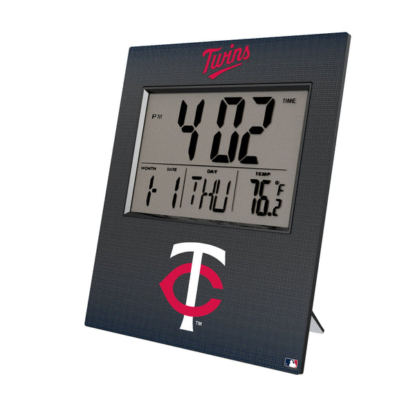 Minnesota Twins Linen Wall Clock