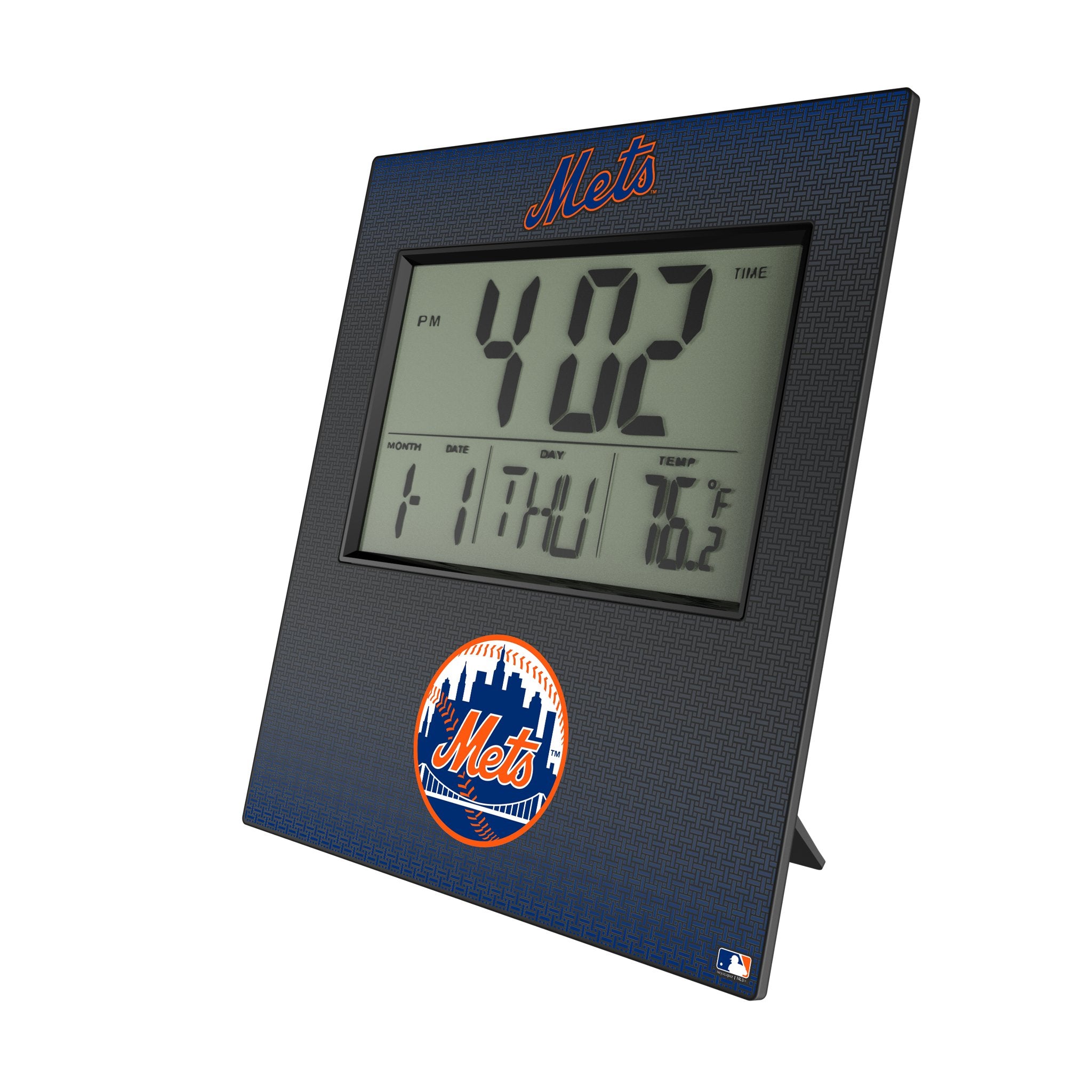 New York Mets Linen Wall Clock