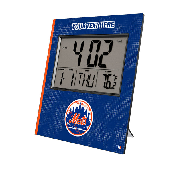 New York Mets Personalized Hatch Wall Clock