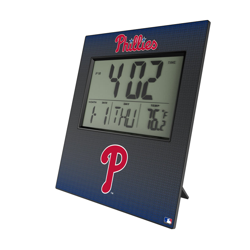Philadelphia Phillies Linen Wall Clock