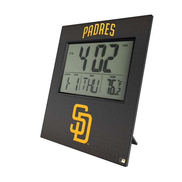San Diego Padres Linen Wall Clock