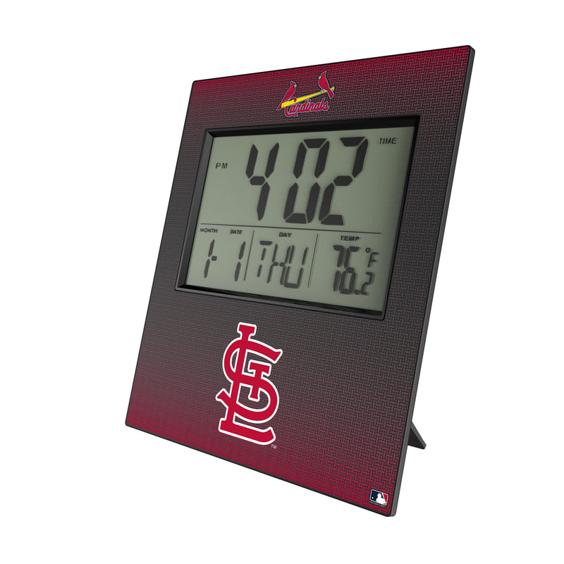 St Louis Cardinals Linen Wall Clock