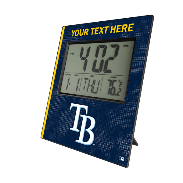 Tampa Bay Rays Personalized Hatch Wall Clock
