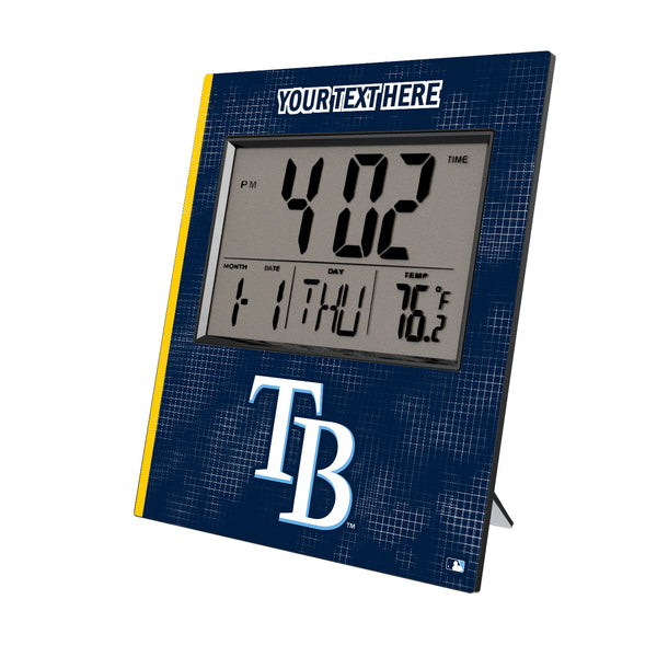 Tampa Bay Rays Personalized Hatch Wall Clock